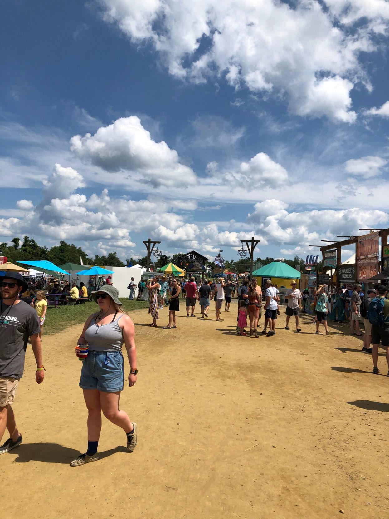 FloydFest crowd scene